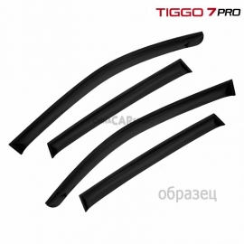 Черные дефлекторы для Tiggo 7 pr...