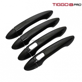 Накладки на ручки карбон Tiggo 8 pro