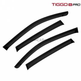 Черные дефлекторы для Tiggo 8 pr...