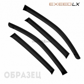 Черные дефлекторы Promo для LX
