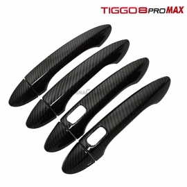 Накладки на ручки карбон Tiggo 8 pro max