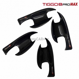 Накладки под ручки карбон Tiggo 8 pro max