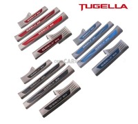 Накладка на внутренний порог серебро Tugella