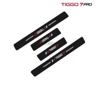 Наклейка под карбон на внешний порог для Tiggo 7 pro