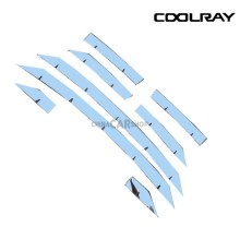 Накладки на решетку радиатора хром для CoolRay