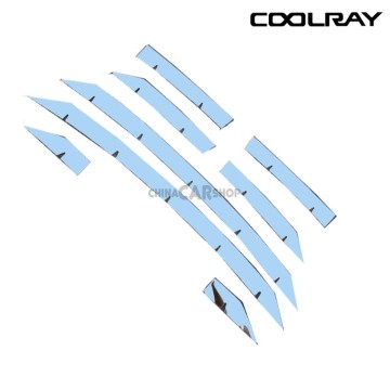 Накладки на решетку радиатора хром для CoolRay