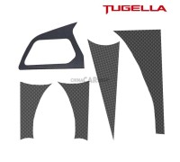 Наклейки карбон на элементы торпеды Tugella