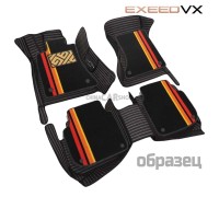 Коврики в салон 3D c цветным покрытием для VX