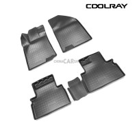 Коврики в салон №3 из полиуретана для Coolray