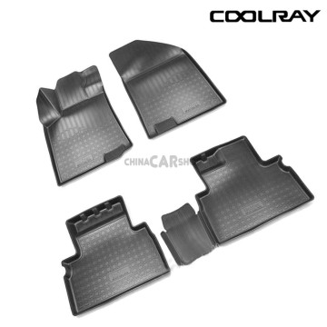 Коврики в салон №3 из полиуретана для Coolray