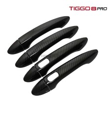 Накладки на ручки карбон Tiggo 8 pro