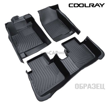 Коврики в салон 3D из TPE для Coolray