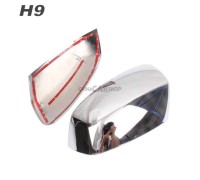 Накладки на зеркала хромированные для H9