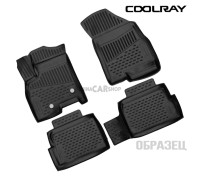 Коврики в салон №2 из полиуретана для Coolray