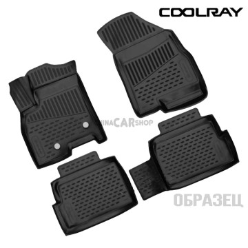 Коврики в салон №2 из полиуретана для Coolray