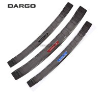 Накладка на задний бампер черный титан для Dargo
