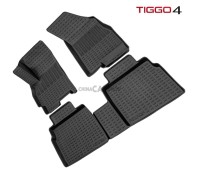 Коврики в салон №2 из полиуретана для Tiggo 4 рест