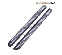 Порог ступенька Черный фантом для LX Порог ступенька Черный фантом для LX