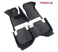 Коврики в салон 3D с прострочкой и покрытием для Tiggo 4