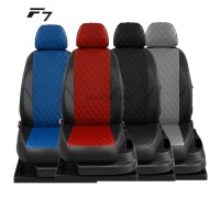 Чехлы экокожа ромб для F7