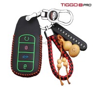 Чехол для ключа кожа Tiggo 8 pro