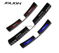 Накладка на порог багажника черный титан для Jolion