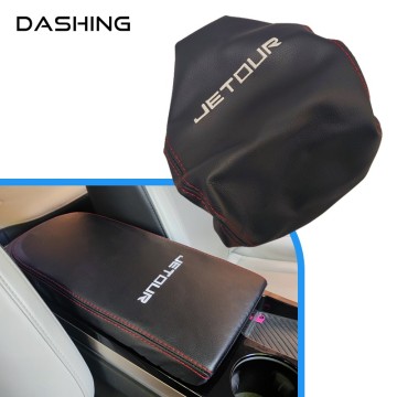 Чехол на подлокотник с логотипом для Jetour Dashing прямоугольный Чехол на подлокотник с логотипом для Jetour Dashing прямоугольный