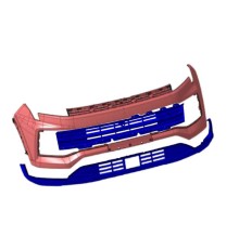 Передний бампер в сборе для Москвич 3